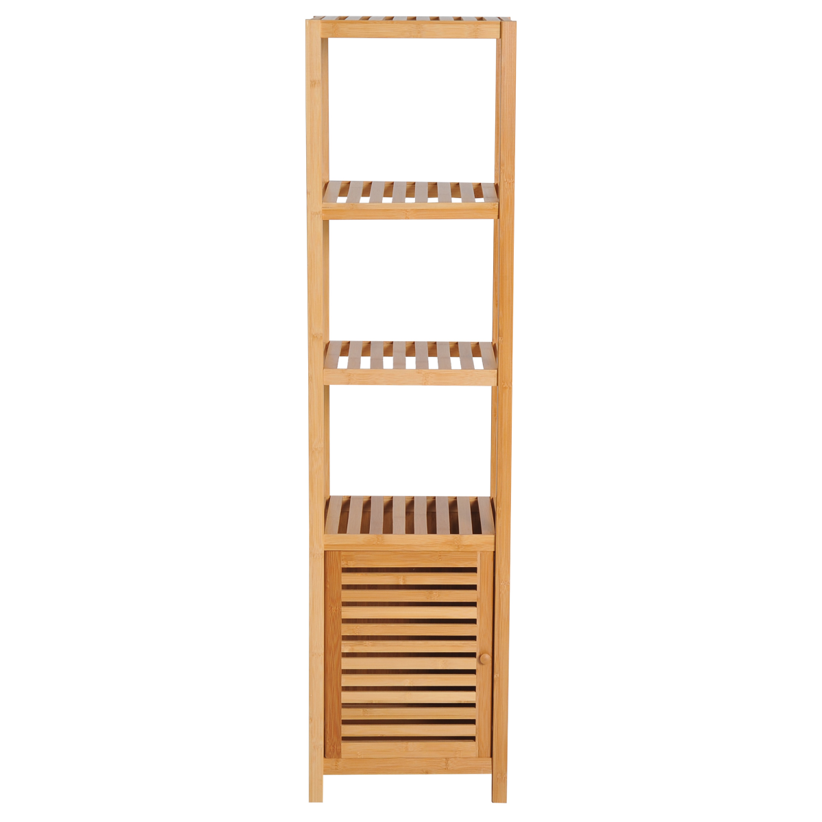 Storage Unit Freestanding Cabinet w/ Shelves Cupboard Organiser Bathroom
