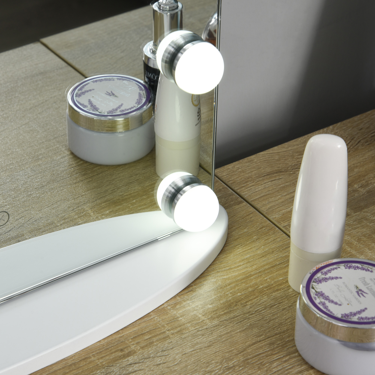Hollywood Makeup Mirror with Led Light Dimmer Cosmetic Beauty Stage