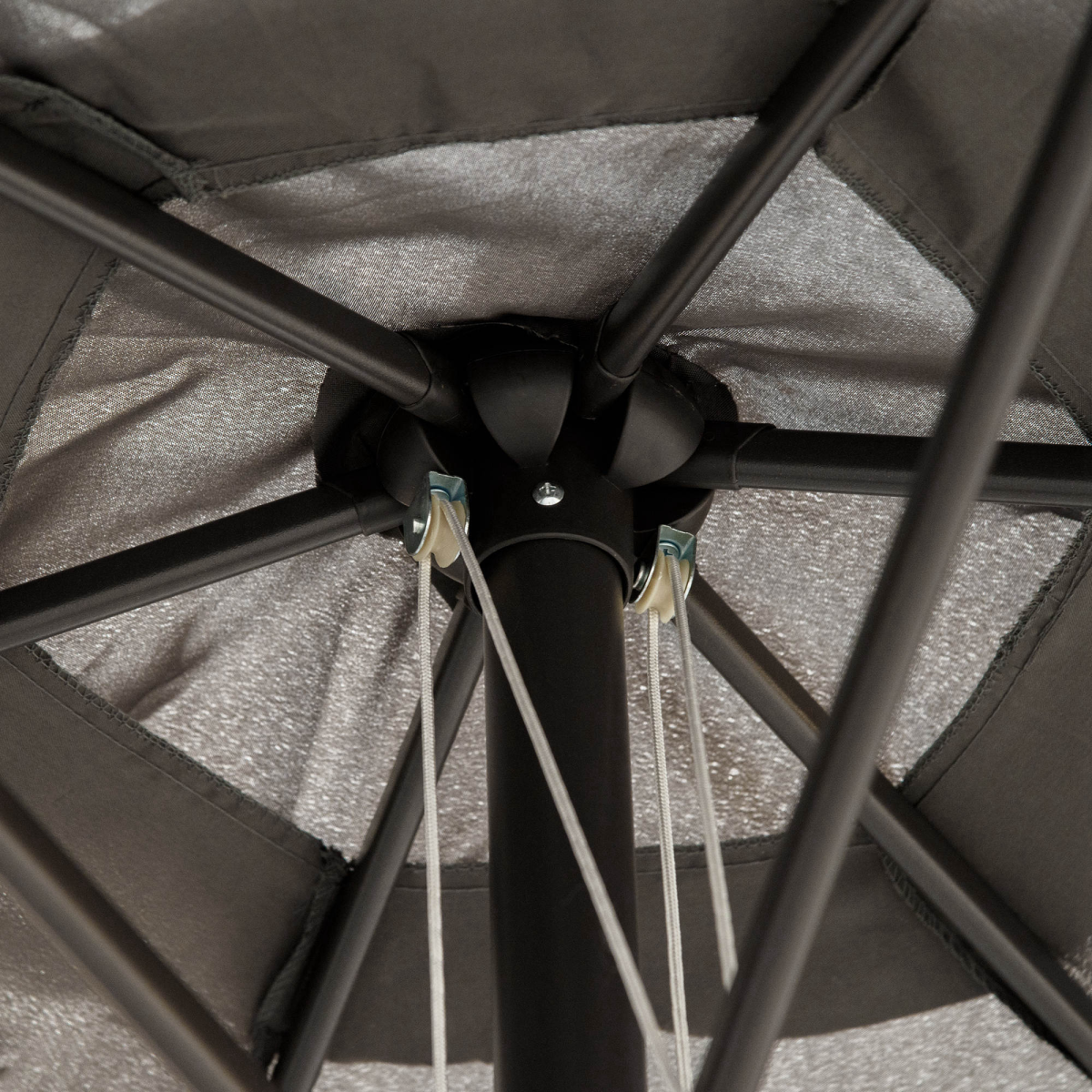 2.8m Umbrella Parasol Dark Grey BASE NOT INCLUDED