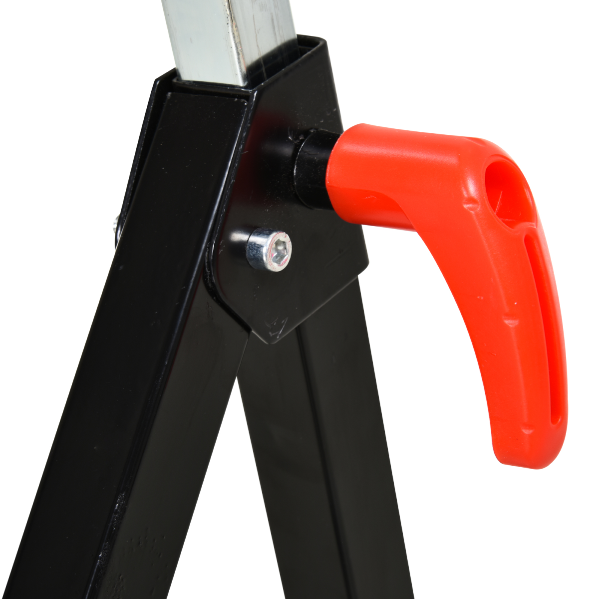 Woodworking Metal Roller Stand Wood Work Rest Adjustable Support HOMCOM