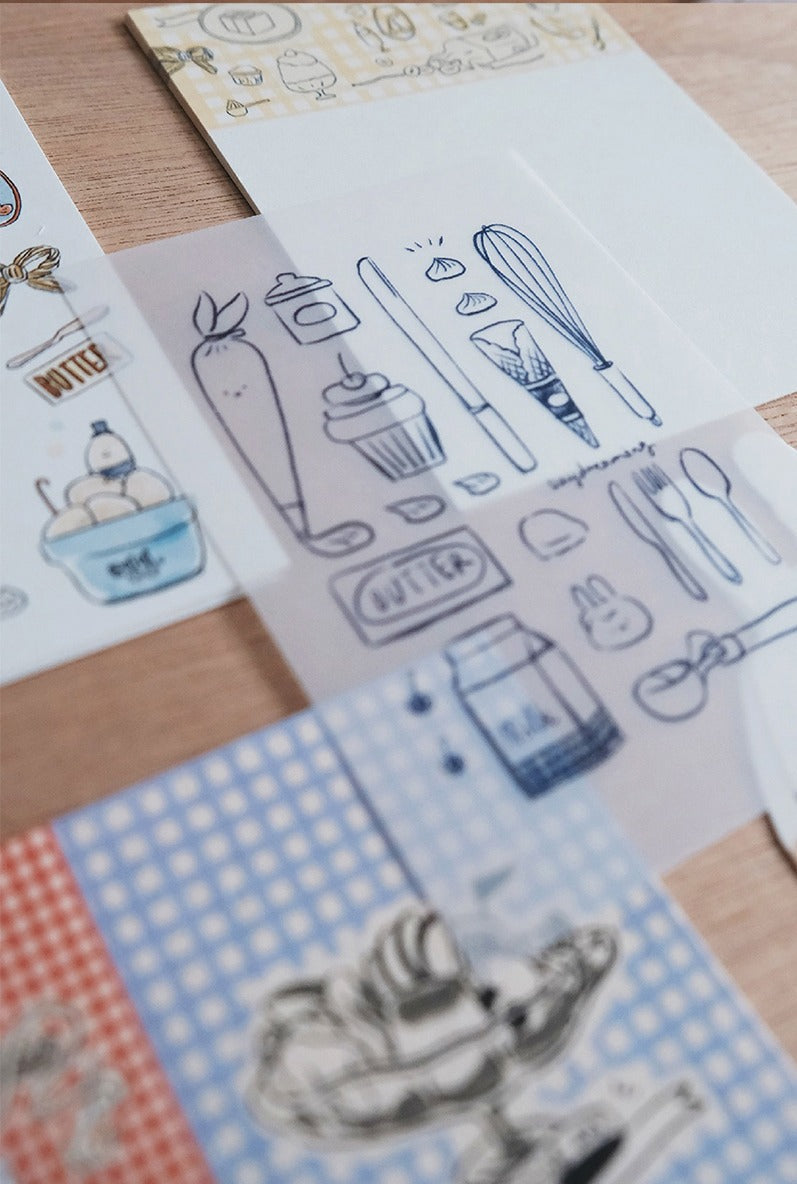 A Gator Life | Cream Bunny Journal Material Pack