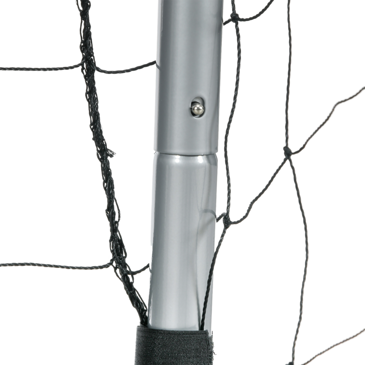SPORTNOW 8ft x 5ft Football Goal, Simple Set Up Football Training Net