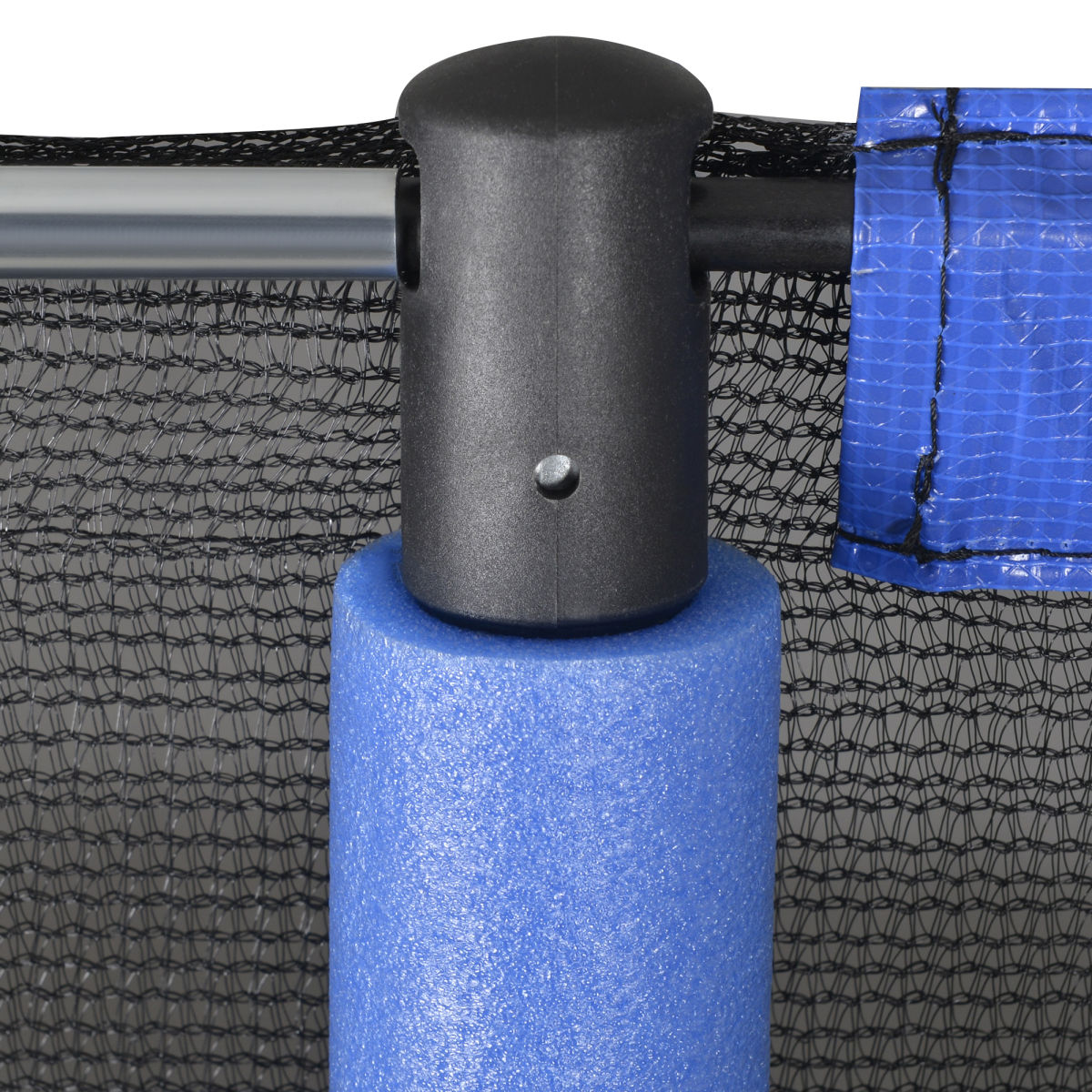 8' Trampoline Bounce Safety Fence Round Trampoline Enclosure Net HOMCOM