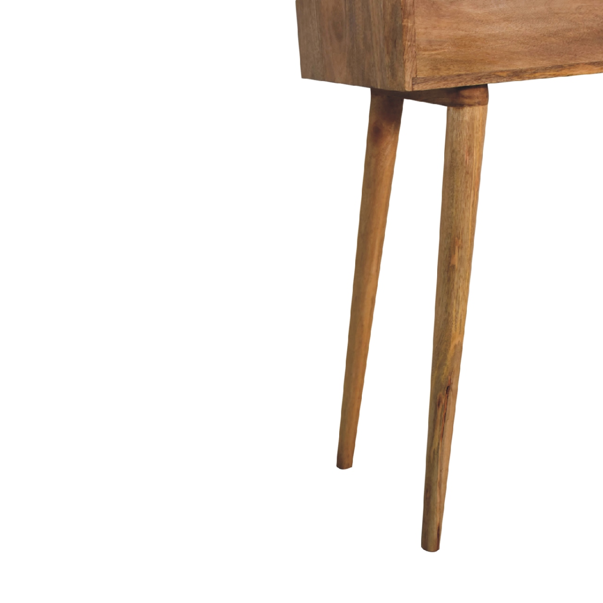 Artisan Furniture Solid Wood Mini Oak-ish Dressing Table, 4 Storage 
78x70x35 cm