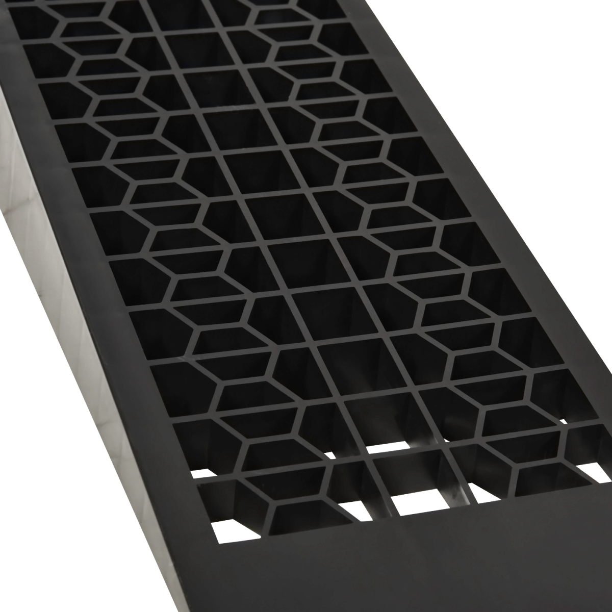 2 Pcs 70x20cm Thick Plastic Curb Ramps Anti-Slip Surface Tyre Friction HOMCOM