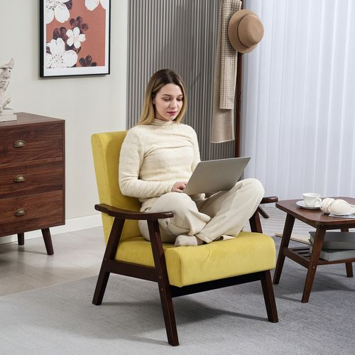 HOMCOM Oval Kitchen Table for Dining Room, Small Space Chocolate