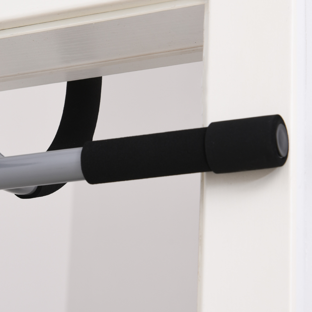 HOMCOM Indoor Fitness Door Horizontal Bar Pull-ups Home Gym Upper Body Workout
