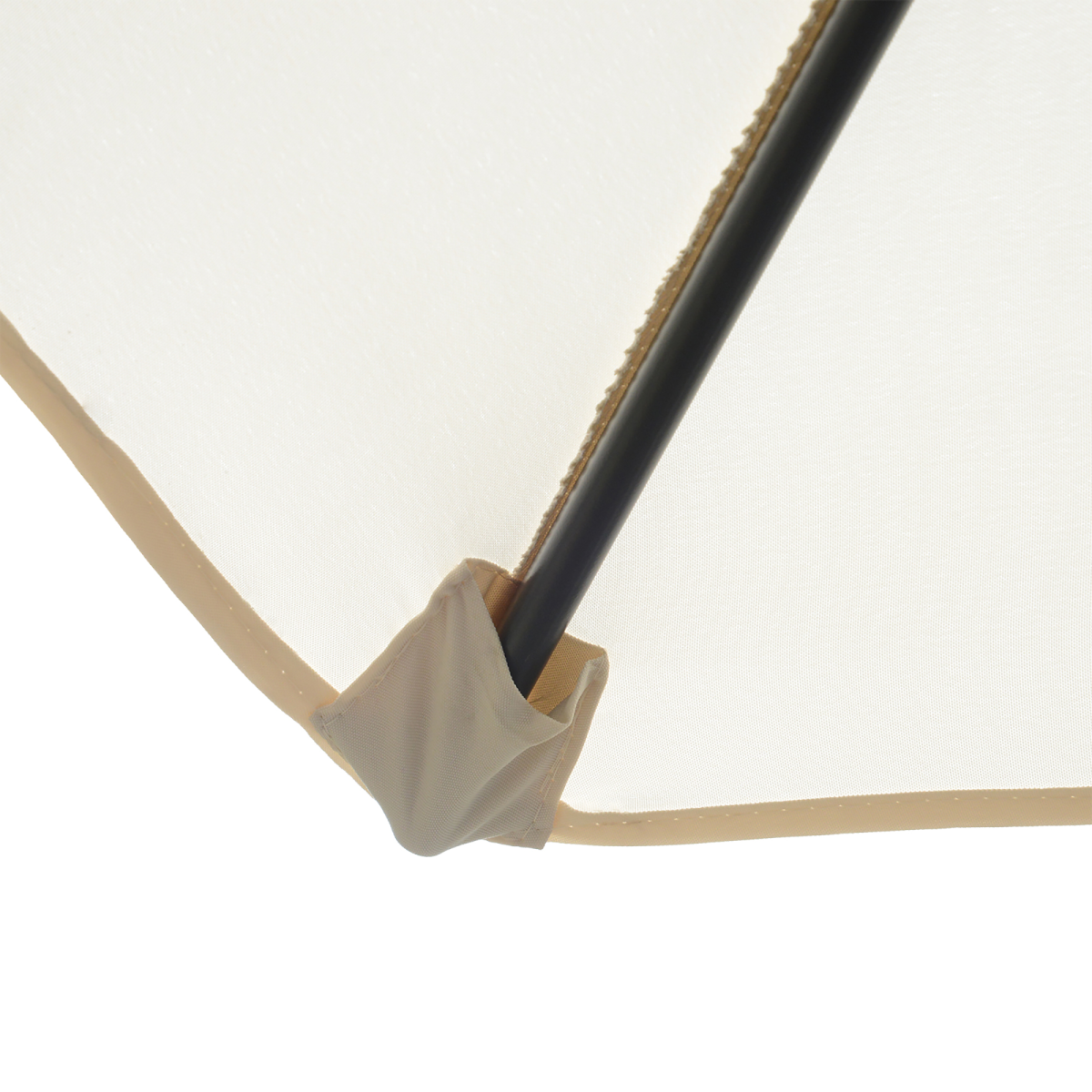 ?2.8m Patio Umbrella Parasol Outdoor Table Umbrella 6 Ribs Manual Push