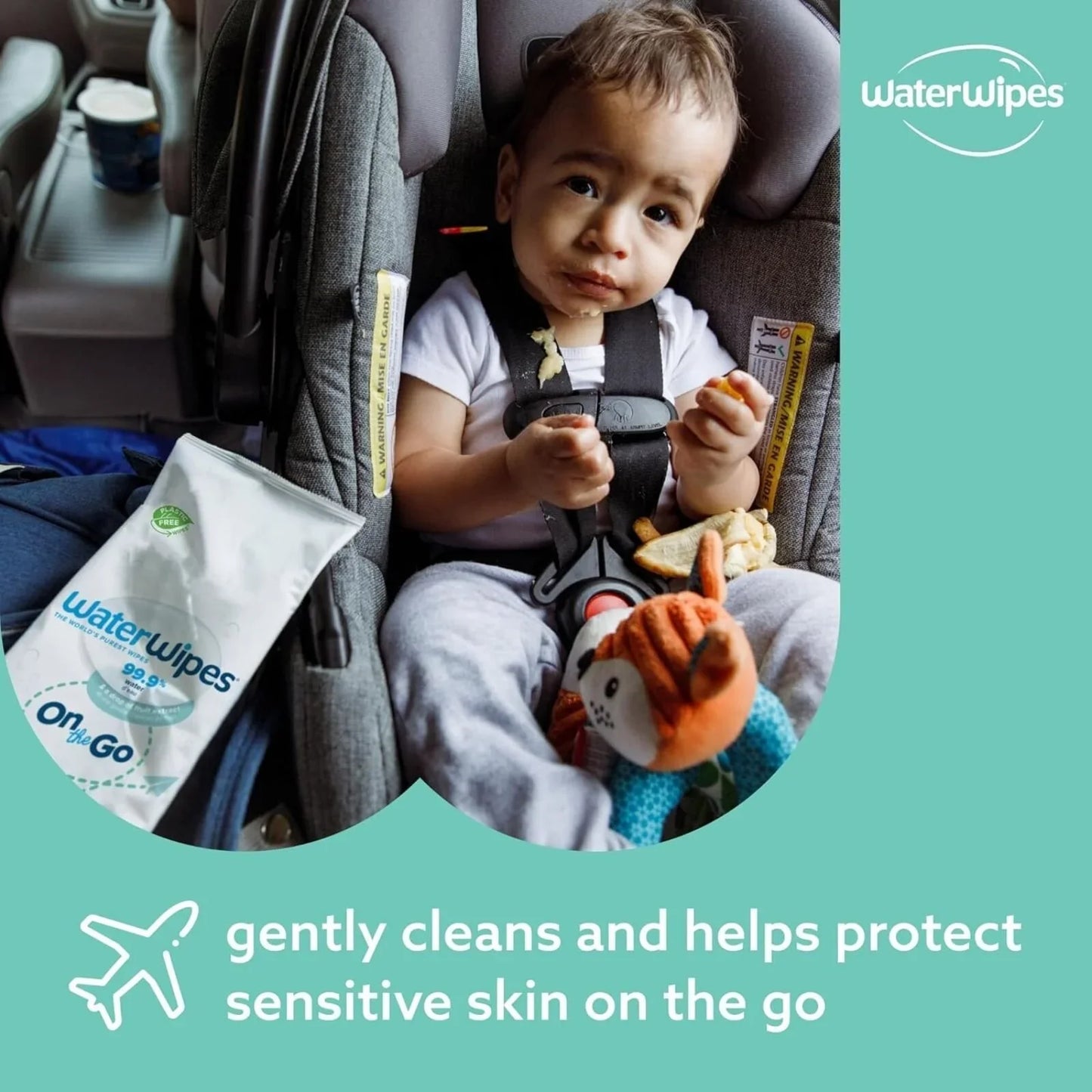 WaterWipes On the Go Wipes 10 pcs
