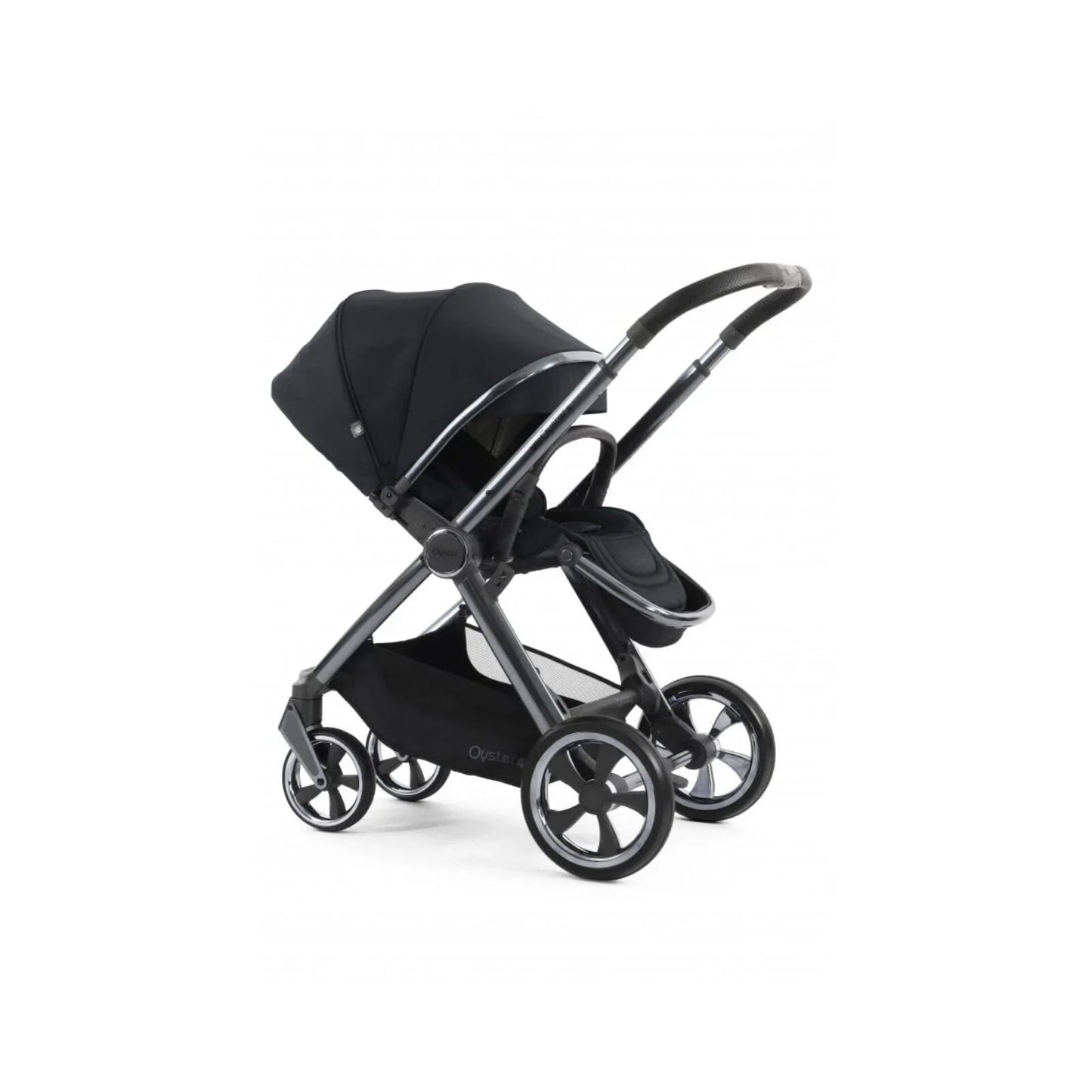 Oyster 4 Single Stroller - Carbonite