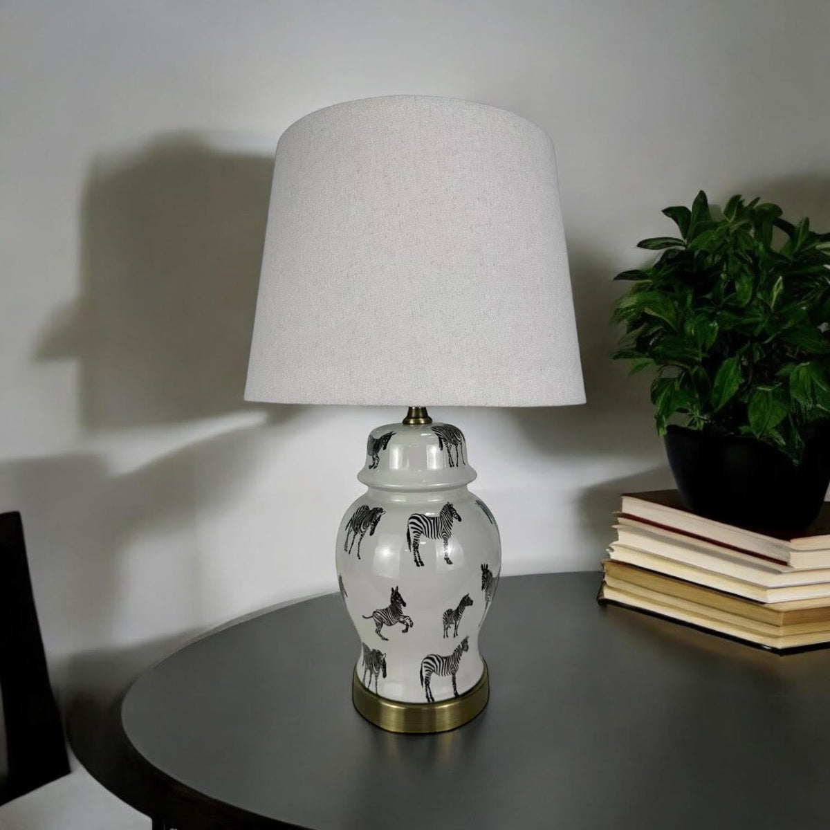 41CM LAMP AND SHADE