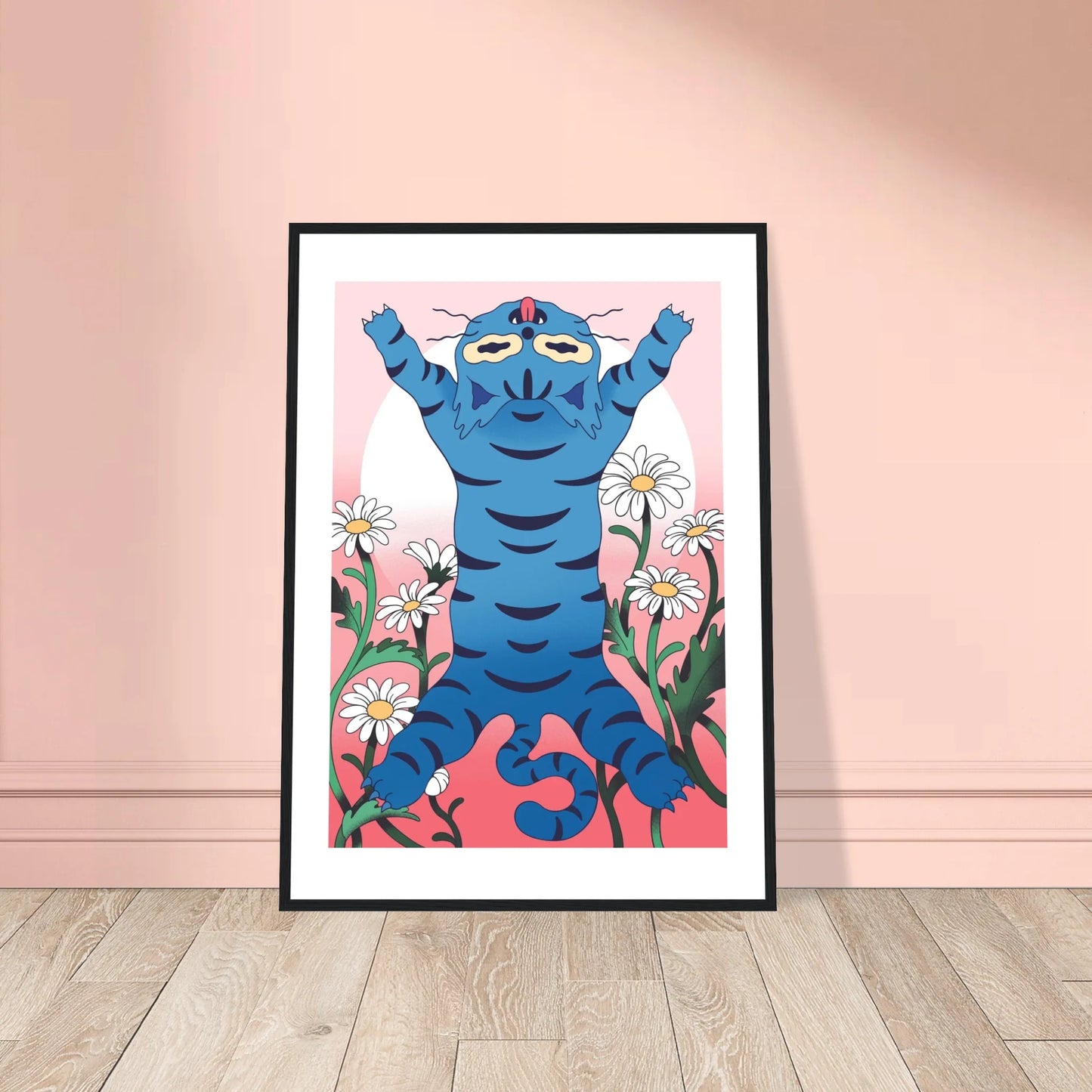 BOAT - 'Cat's Whole Life' Framed Print