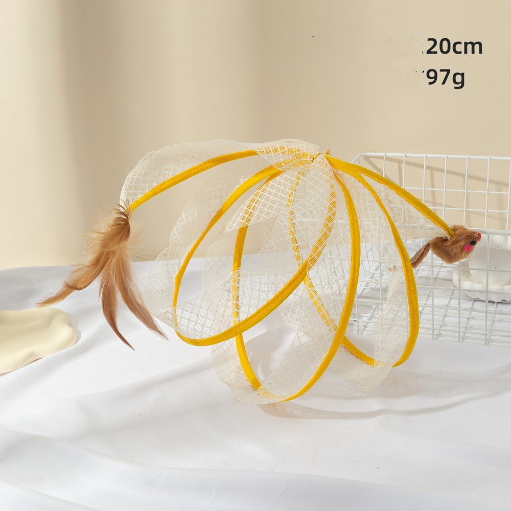Cat Tunnel Feather Mouse Transformational Durability
