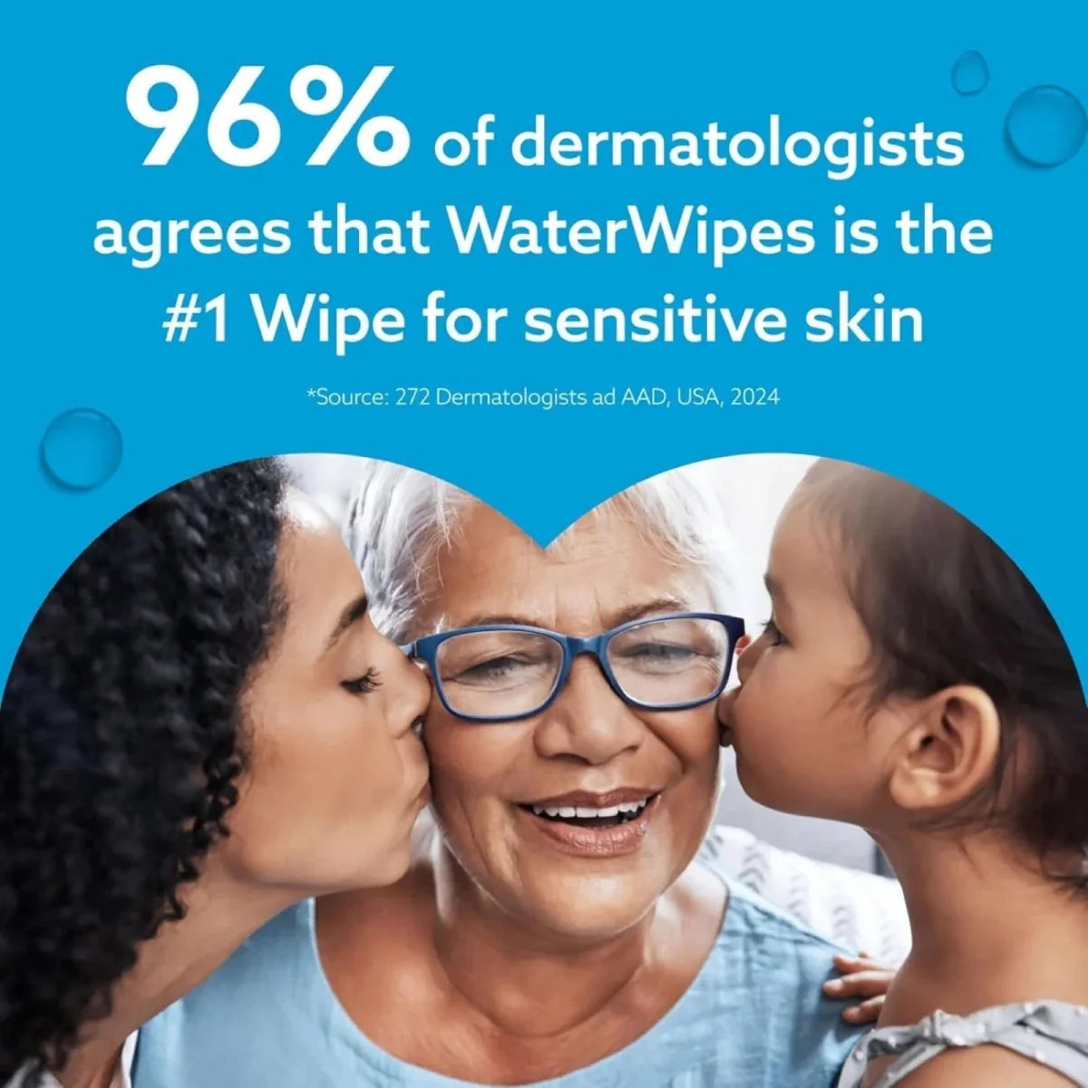 WaterWipes Sensitive Baby & Newborn Wipes 12x60 pcs