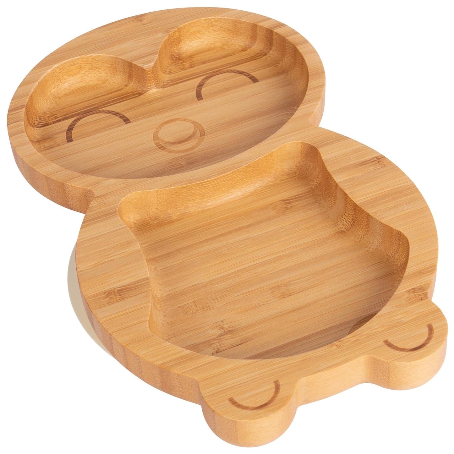 Pickles The Penguin Bamboo Suction Plate
