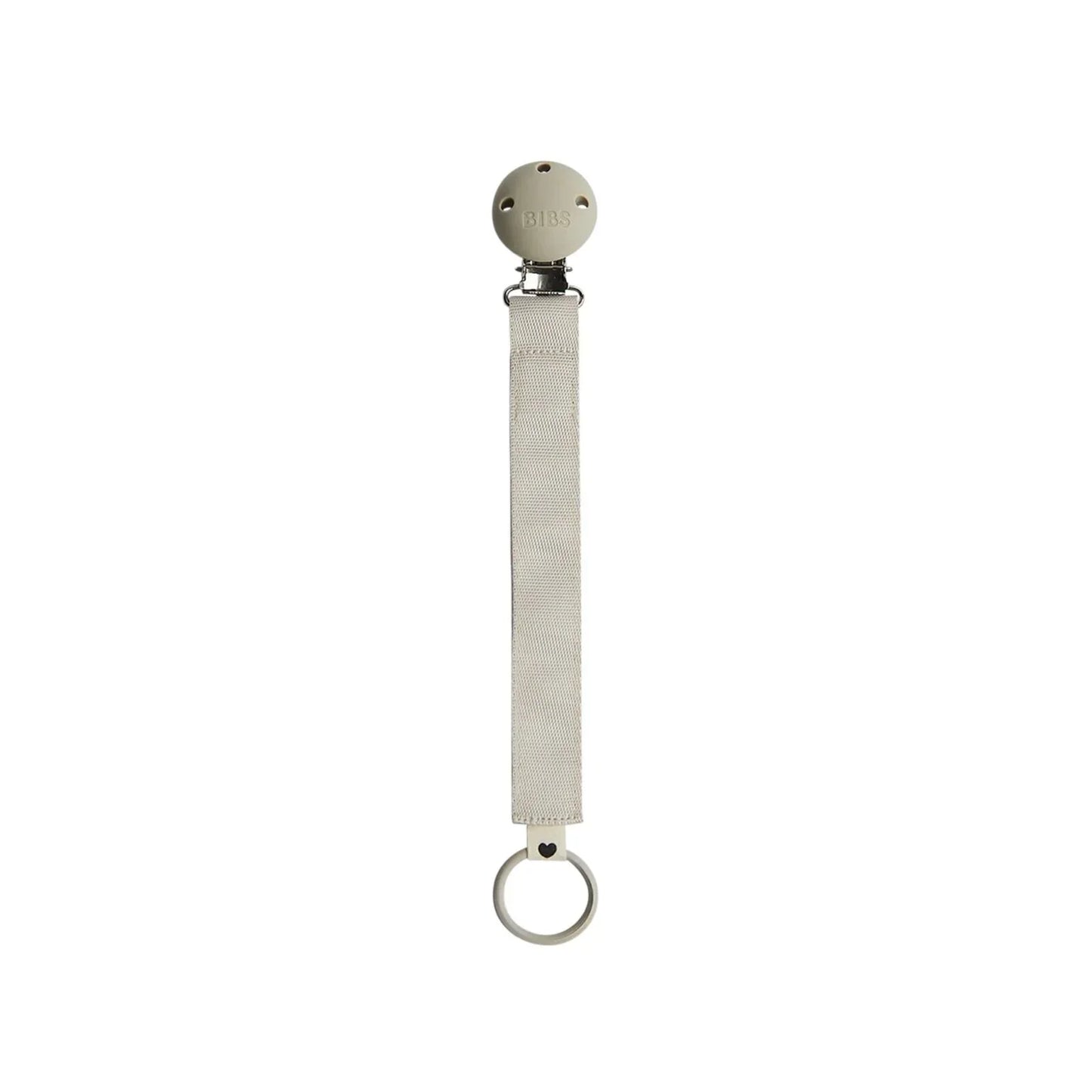 BIBS Soother Clip Ribbon - Sand