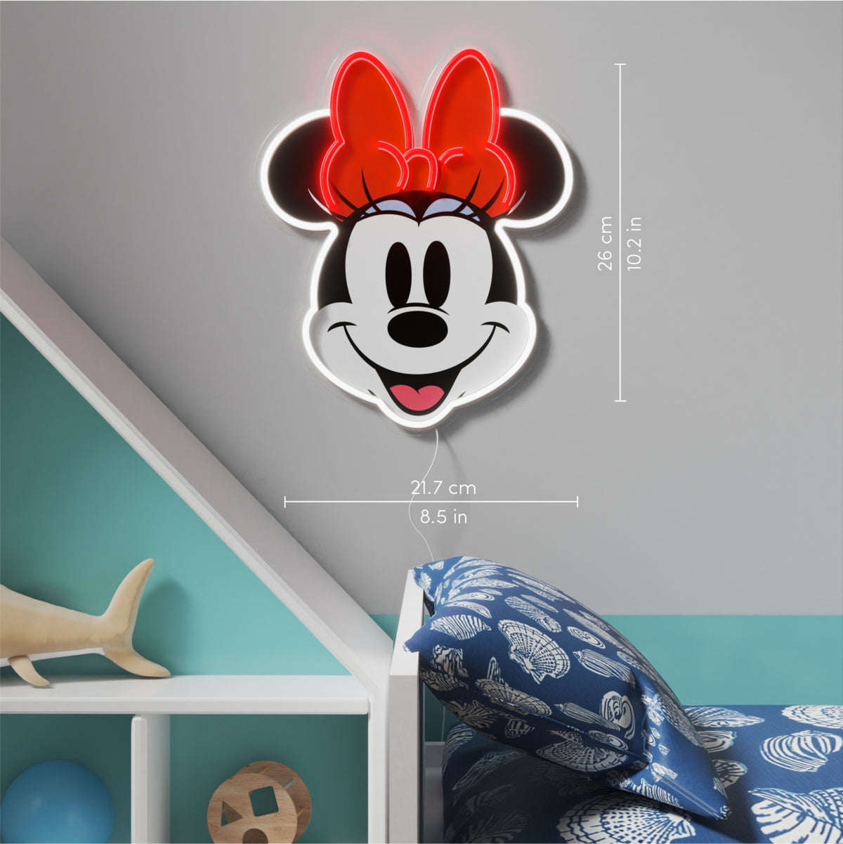 YELLOWPOP DISNEY MINNIE PRINTED FACE