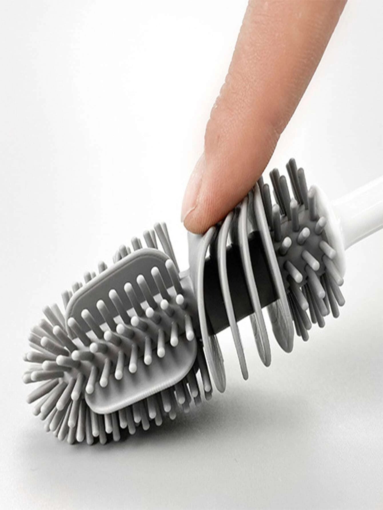 360 Degree Cleaning Power: 1Pc Silicone Cup Brush for Effortless Tea Stain Removal