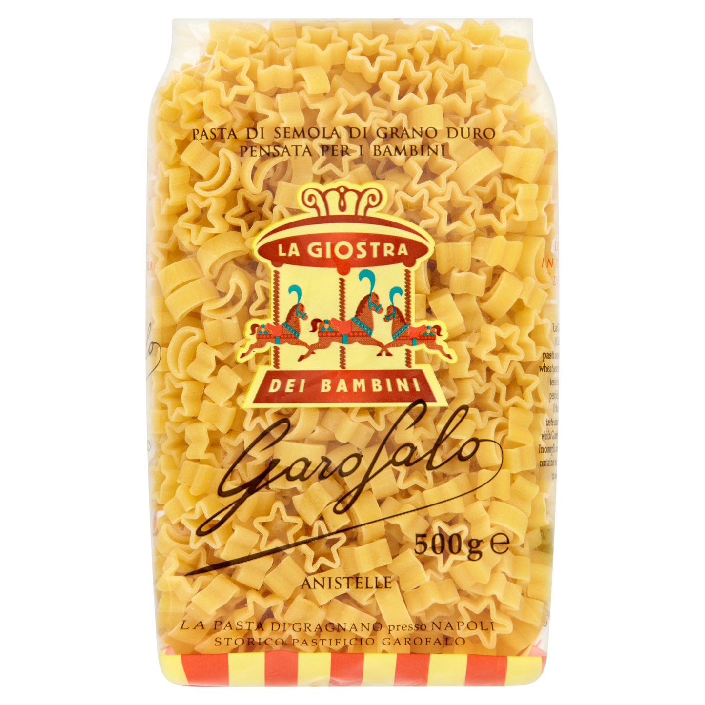 Garofalo Children's Moon & Star Shapes Pasta (500g)