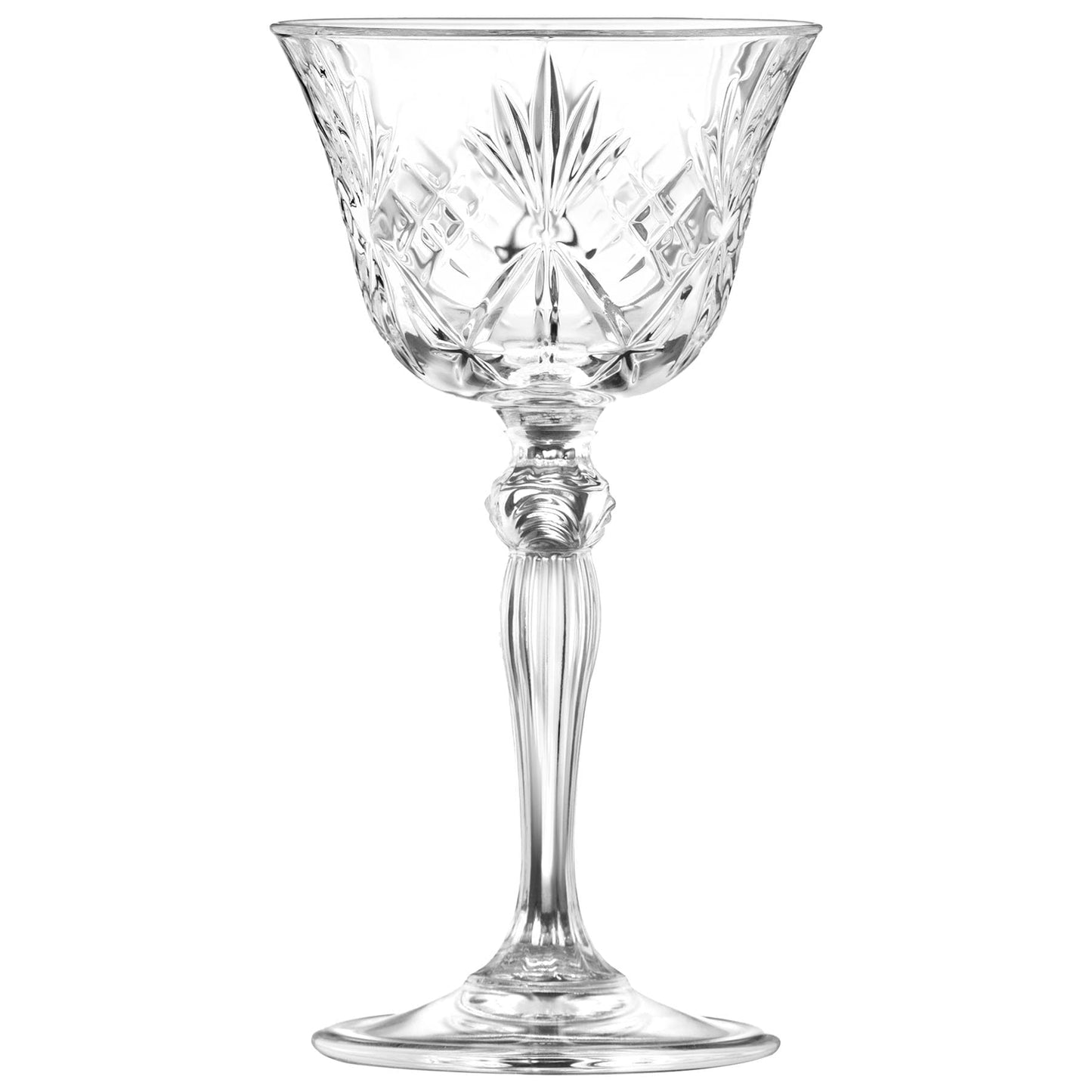 160ml Crystal Melodia Champagne Saucers - Pack of Six