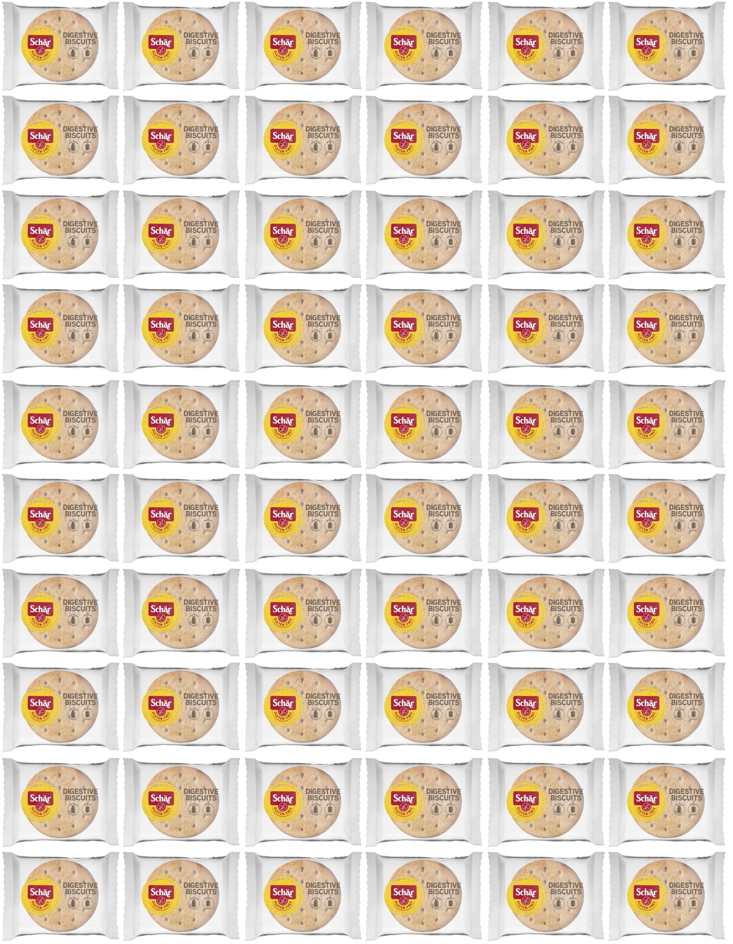 60 x Schär Gluten Free Mixed Biscuit Portions 60Pk