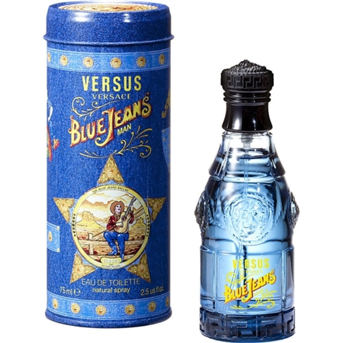 Versace Blue Jeans Eau de Toilette 75ml Spray Men's Fragrance