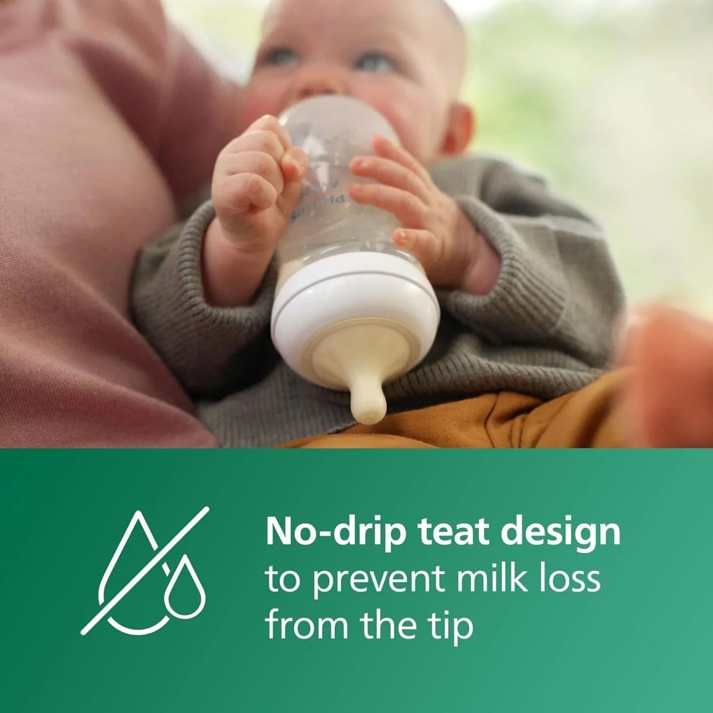 Philips Avent Natural Response Glass Bottle 0-3 months 120ml