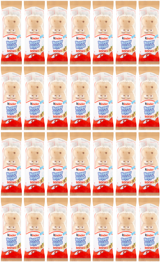28 x Kinder Happy Hippo Cocoa - 20.7Gm