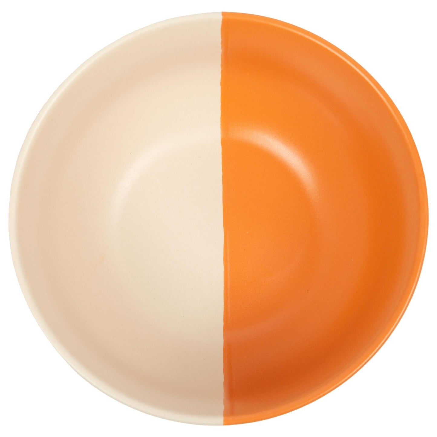 16.5cm Colour Block Stoneware Cereal Bowls - Pack of 4