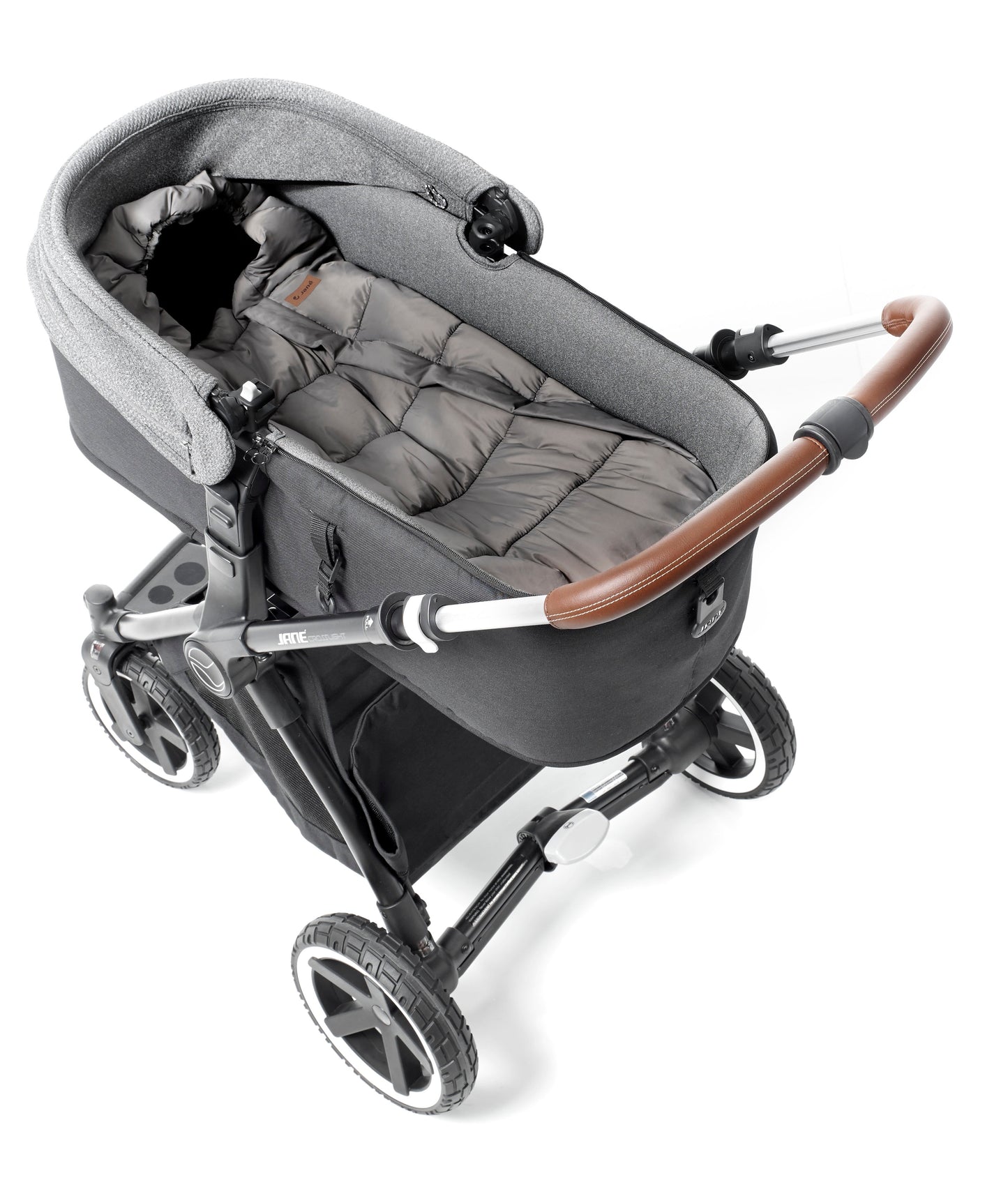 Jane Twinlink Luxe Pushchair & Pram with Footmuffs