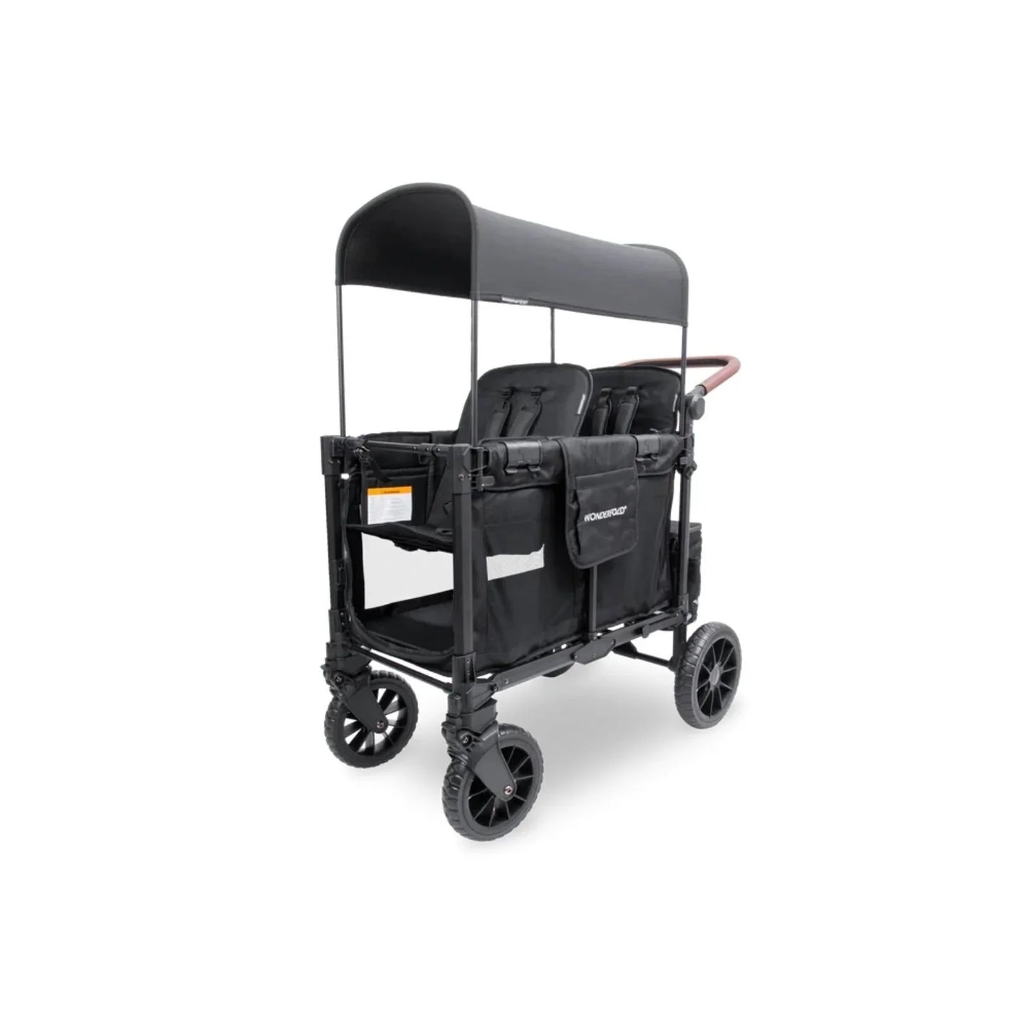 Wonderfold W2 Luxe Pro Stroller Wagon - Jet Black