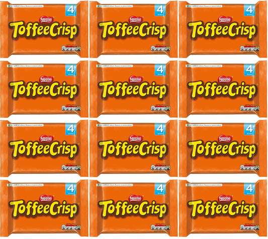 12 x Nestlé Toffee Crisp 4 X 38G (152G)