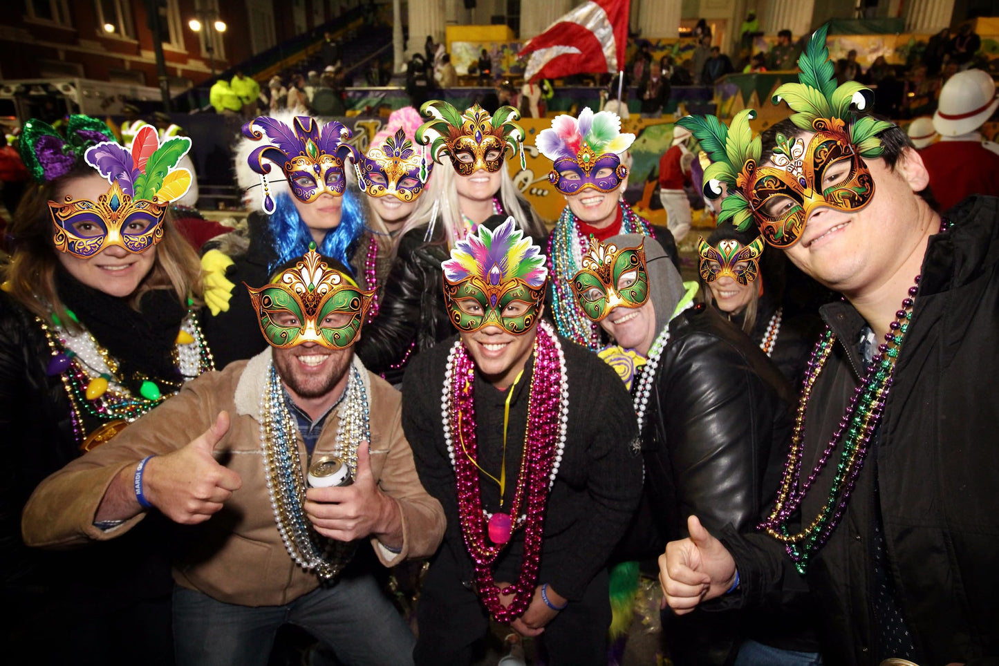 80UncleKimby 84PCS Mardi Gras Masks Bulk Set – Party Decor & Carnival Favors (Paper)