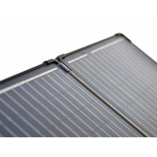 80W 12V lightweight folding solar charging kit with MPPT controller