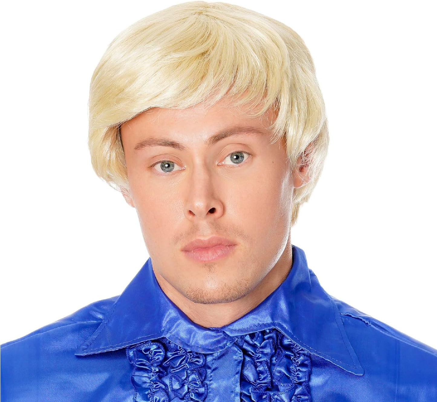 Bristol Novelty Side Parting Blond Wig, New but opened box