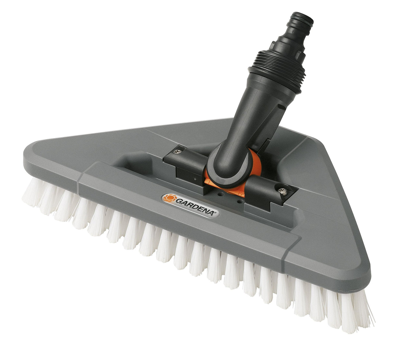 Gardena Joint Ccrubber: Water-Bearing Cleaning Brush with Joint for the Clean System for Effective Cleaning of Corners and Angles (5562-20)