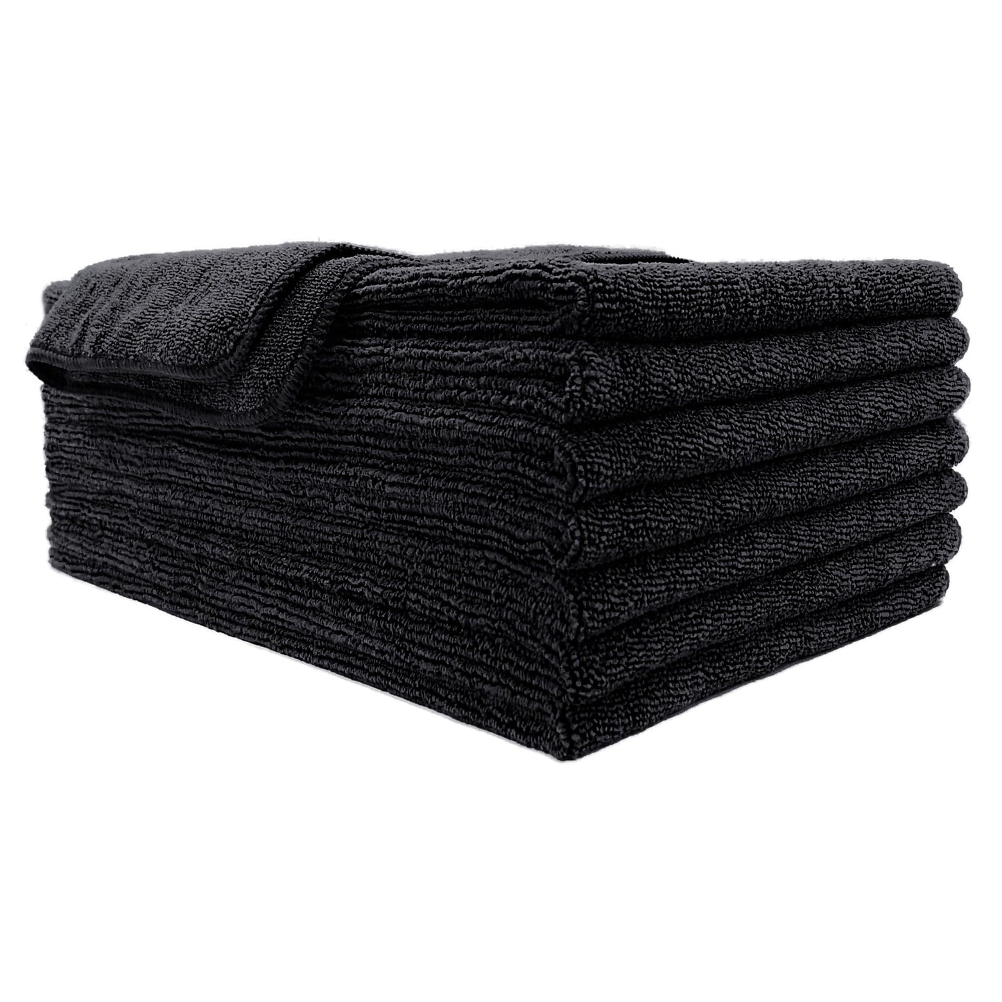 POLYTE Professional Quick Dry Lint Free Microfibre Hair Drying Salon Towel, 40x73 cm, 8 Pack