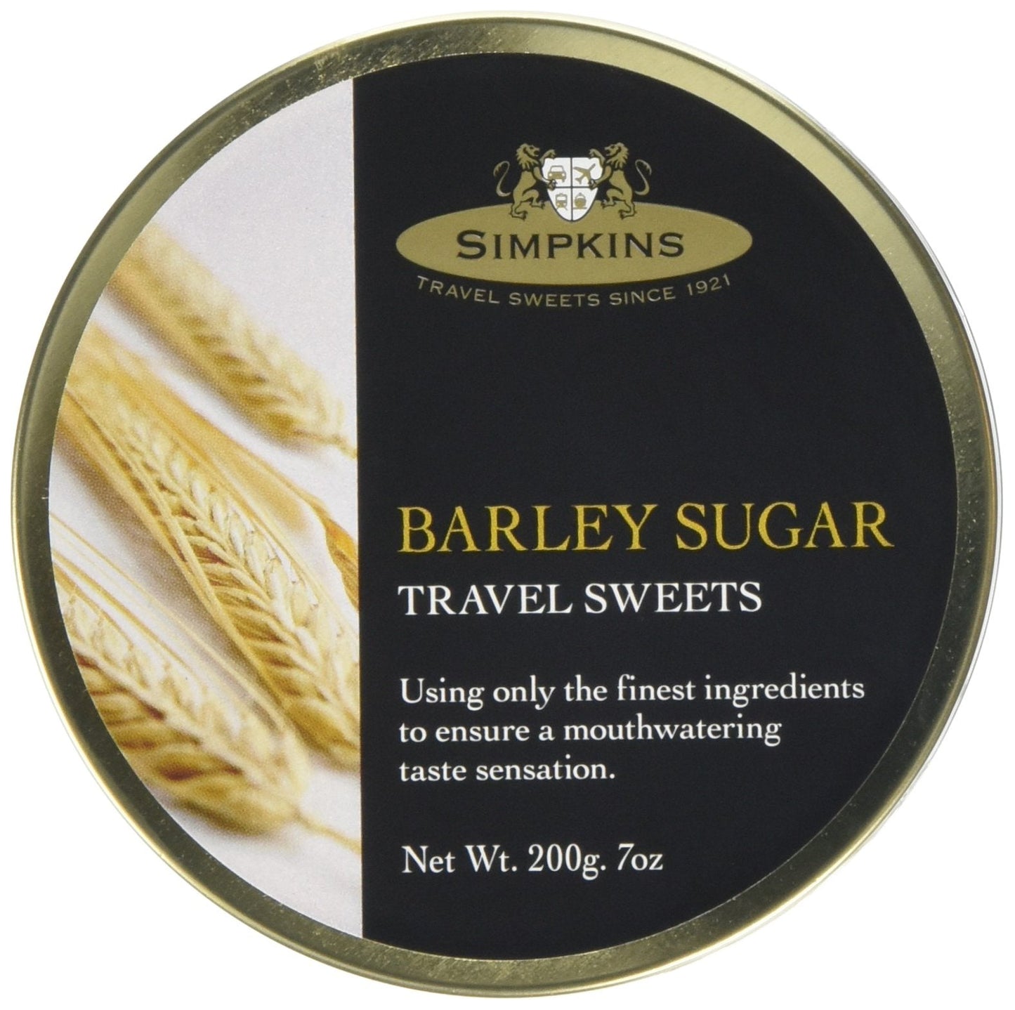 Simpkins Barley Sugar Drops 200 g (Pack of 6)