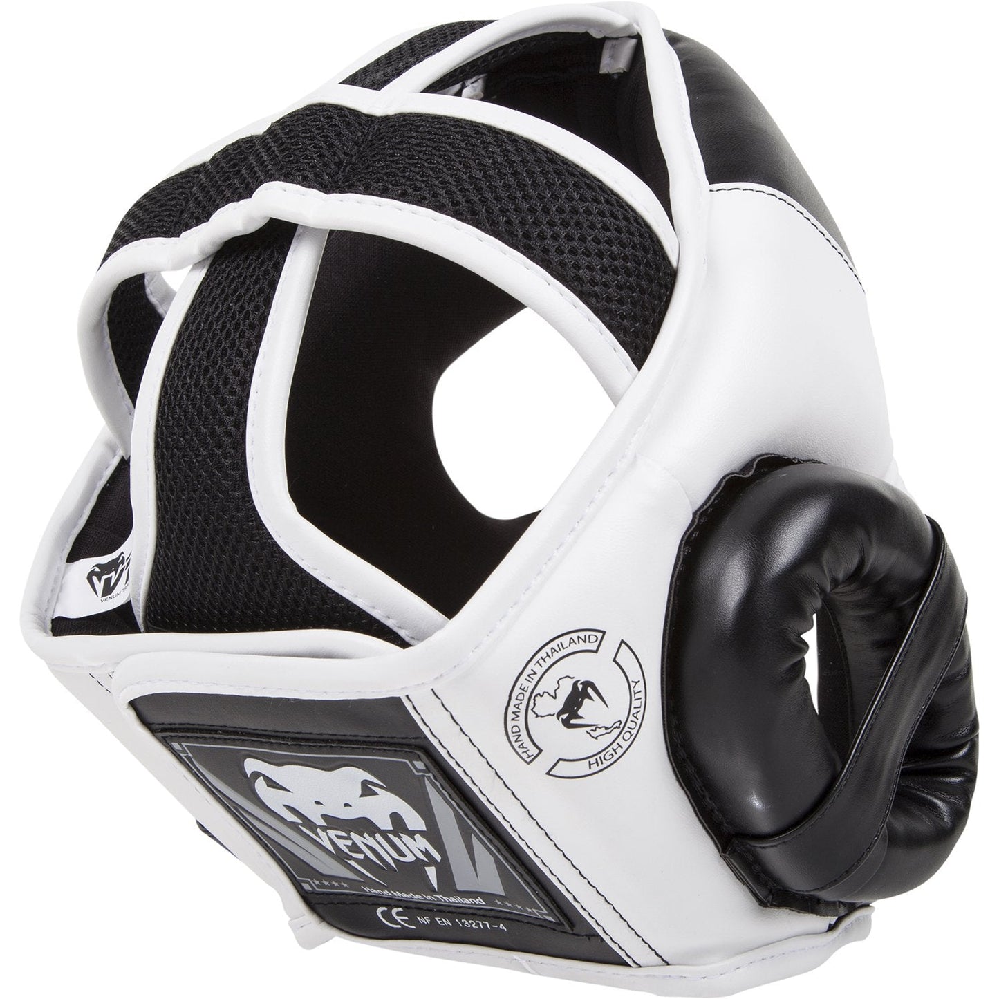 Venum, Challenger 2.0 Headgear, Men's, One Size, Black/White