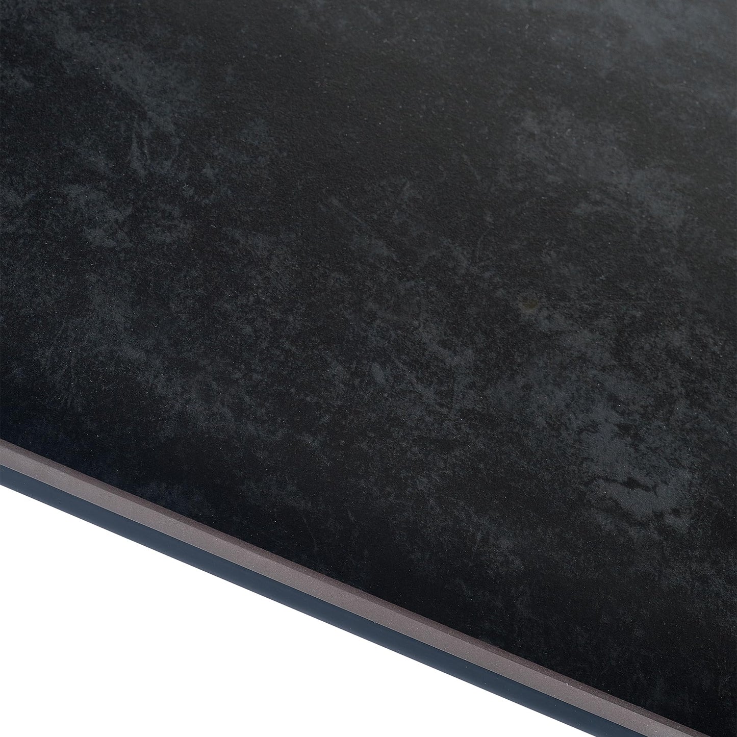 Julian Bowen Miami Rectangular Dining Table, Slate Grey - H76xW120cm