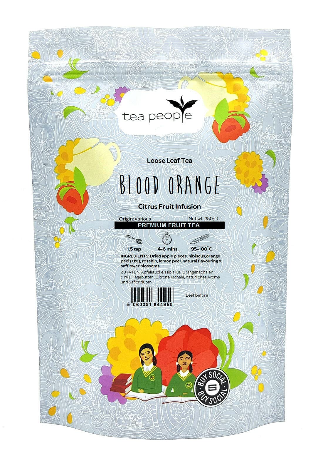 Tea People Blood Orange - 250g Refill Pack