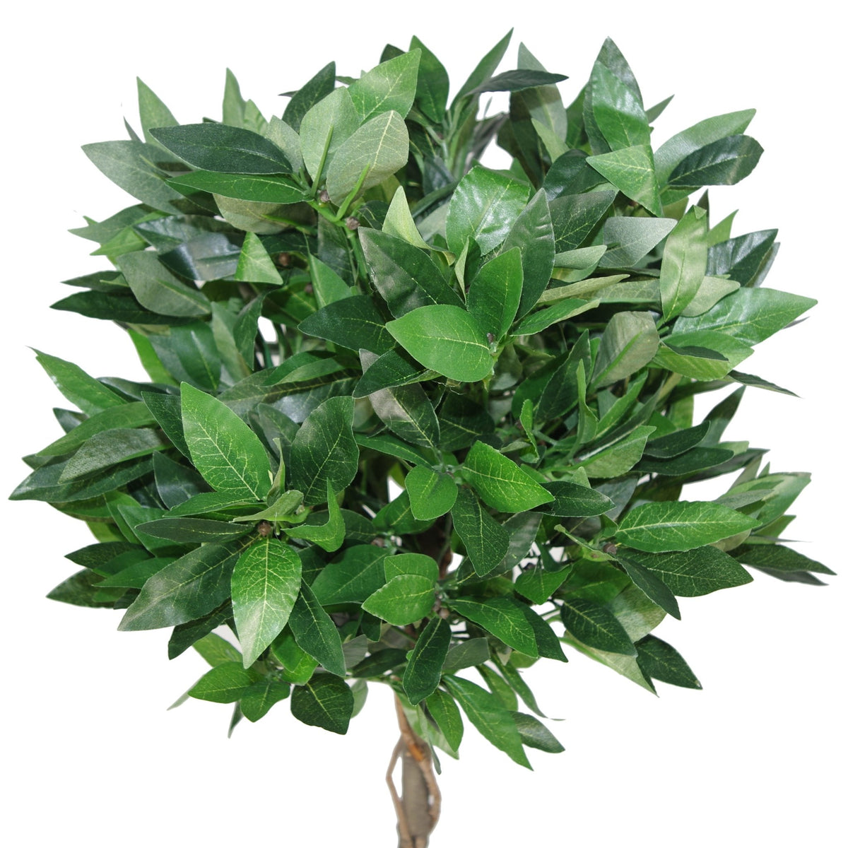 Leaf Design UK Artificial Bay Laurel Topiary Ball Tree, Green, 120cm (4ft)