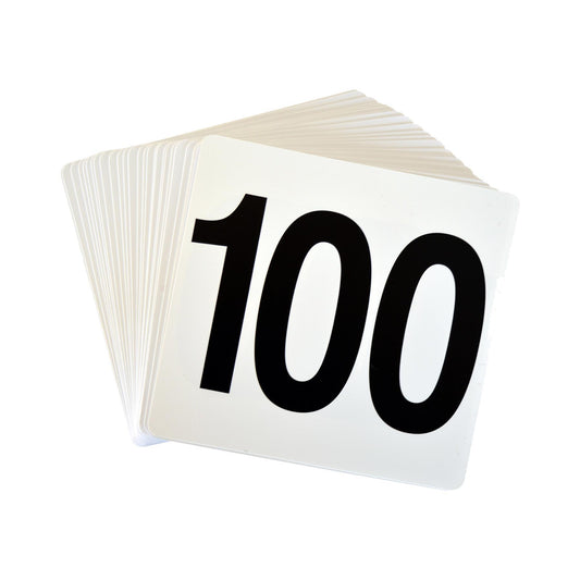 Plastic Table Numbers - 1 to 100