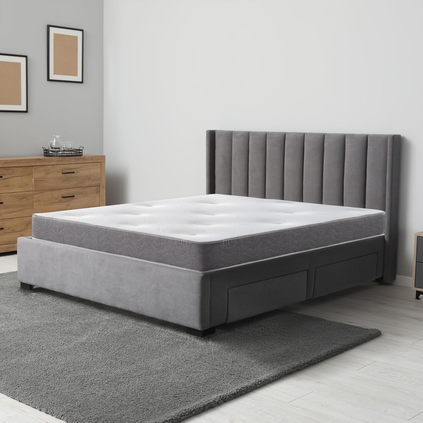 eXtreme comfort ltd InfinityTuft Grey Single Mattress