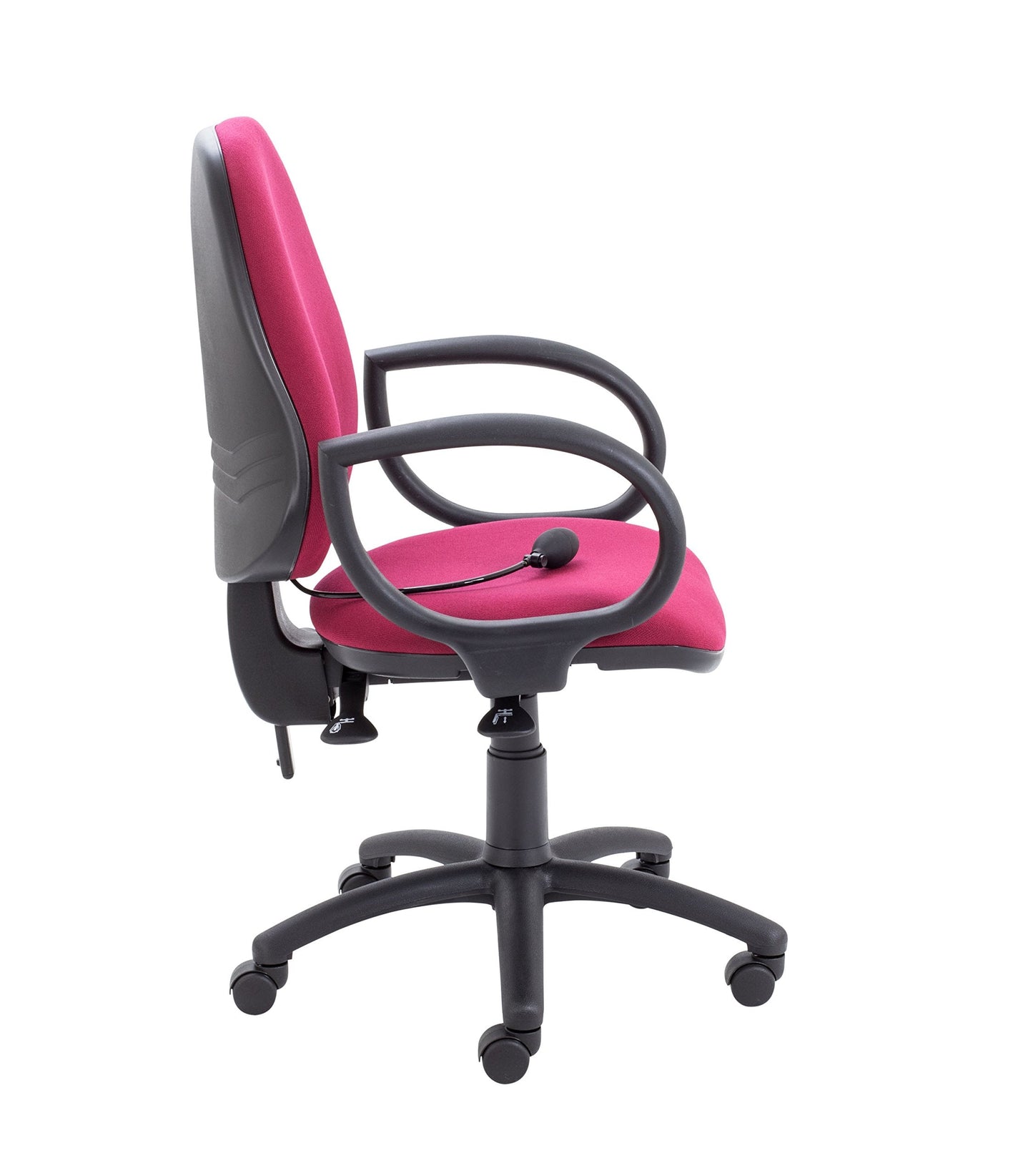 Office Hippo Desk Chair, Ergonomic Home & Office Chair With Adjustable Seat, Back & Lumbar Pump For Comfort & Support