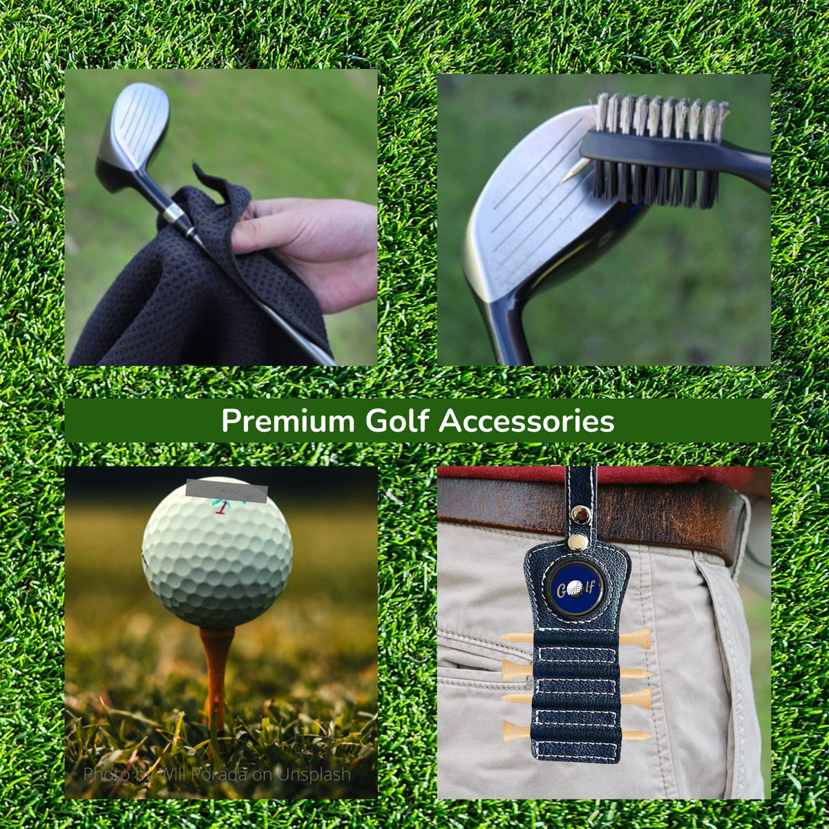 Merry Movers Golf Gifts - Birthday Gifts for Men Who Have Everything - Golf Accessories for Men ? Men?s Gadgets 2023 - Multi Tool, Divot, Brush,