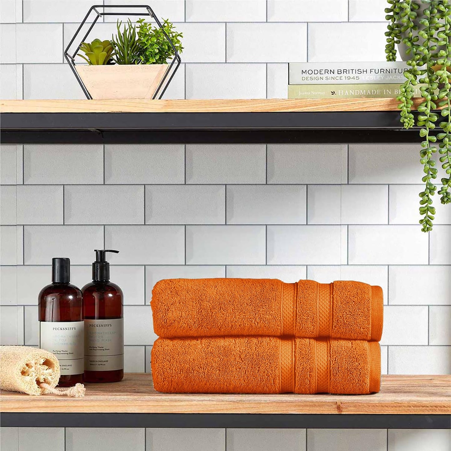 Christy Chroma Family Towel Set | Set of 6 | 2 Hand 2 Bath 2 Bath Sheets | Highly Absorbent Heavyweight 675GSM | Bold and Bright