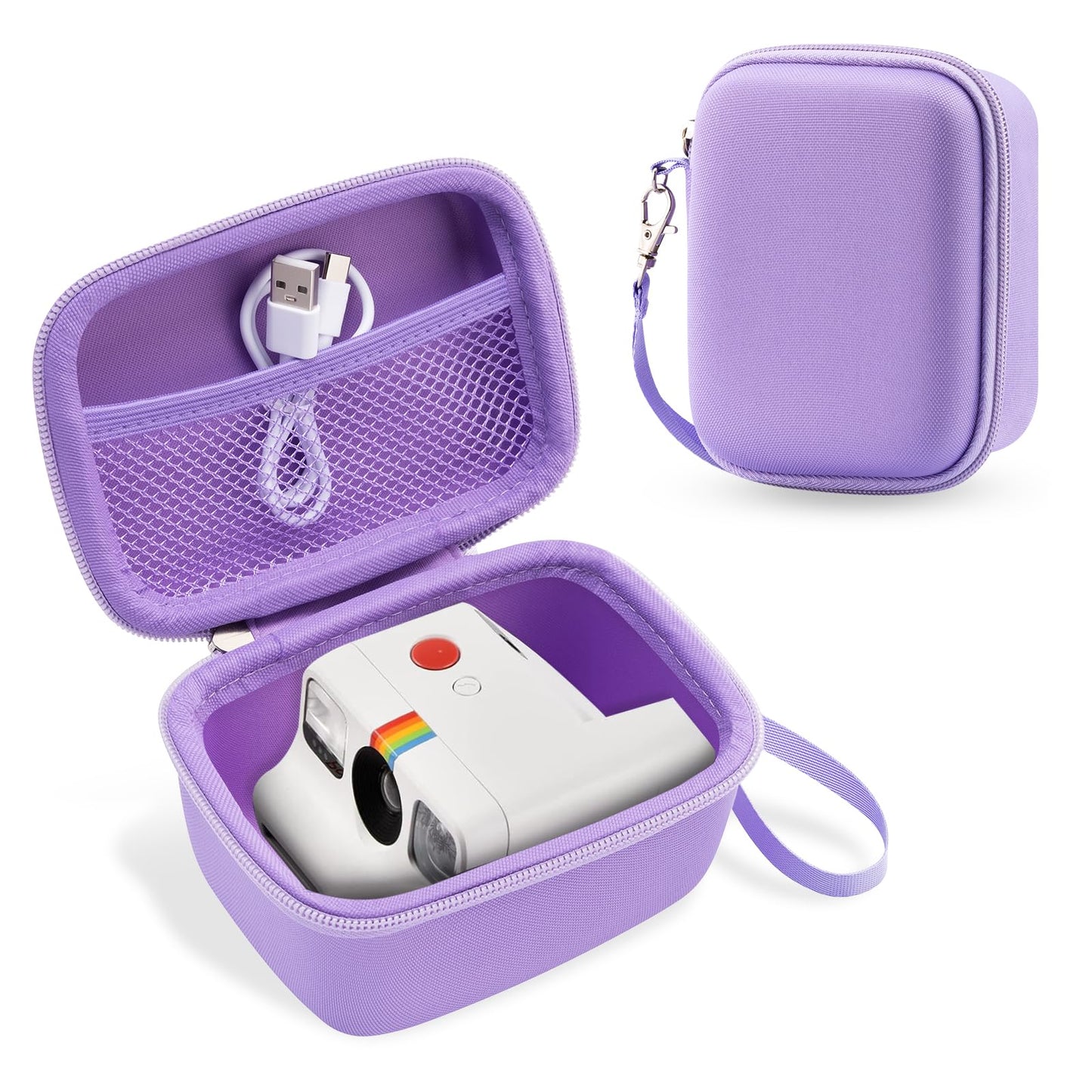 TUNYINSH Case for Polaroid Go Generation 2/ Polaroids Go Mini Instant Camera, Travel Storage Bag for Polaroides Go Camera and Film Accessories