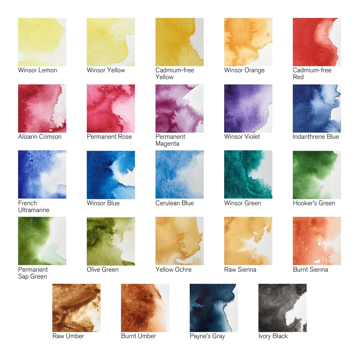 Winsor & Newton Professional Water Colour Lightweight Metal Box, 24 Half Pans