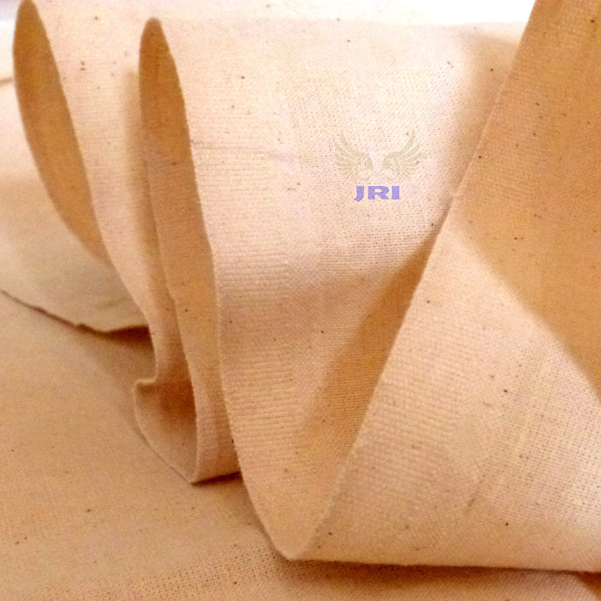 Calico Fabric 63 Inch (160cm) Extra Wide  100% Unbleached Natural Cotton, Medium Weight, Premium Quality by JRI (20 Meter)